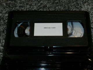 RARE HORROR VHS DA VAMPIRE NUE AMERICAN VIDEO MADE in FRANCE 3