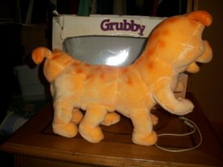 Vintage 1985 Teddy Ruxpin Grubby Doll and Cord Very 2