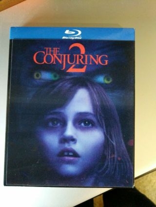 The Conjuring 2 (blu - Ray) With Best Buy Exclusive Lenticular Slipcover Rare