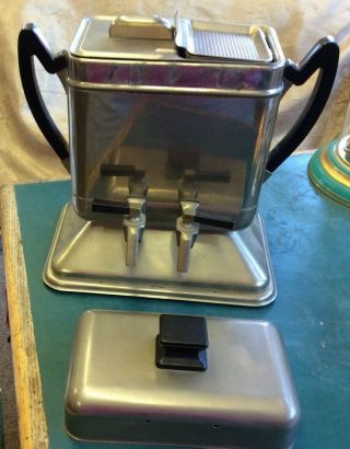 Rare 1920’ - 30’s Thomas Edison Edicraft Siphonator Coffee/ Hot Water Urn No Cord 2
