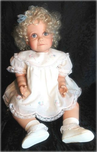 Very Rare,  Shelly Doll,  27 " By Virginia Turner Doll Dated 1998,  59 0f 200