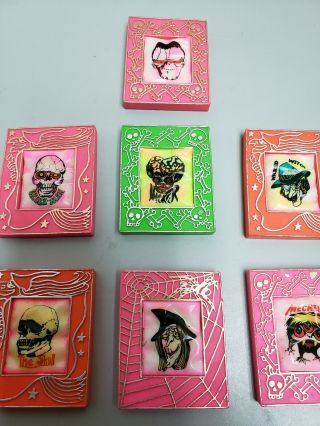 X7 Very rare monster/horror erasers made in japan /Aigami 2 3
