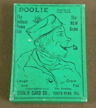 Rare Antique Card Game 1904 Doolie Card Co.  South Bend Indiana