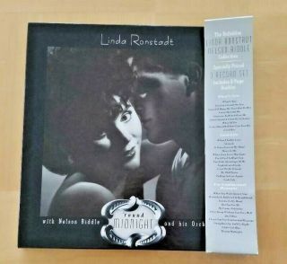 Lp - Box Linda Ronstadt With Nelson Riddle And His Orchestra Round Midnight Rare