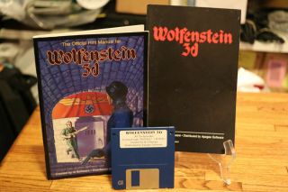 Vintage Castle Wolfenstein 3d Apogee Pc 3.  5 Inch Disk All Six Episodes Rare