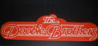 Rare Doobie Brothers 1980 Vintage Orig Music Record Store Promo Display Poster