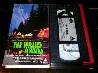 The Willies Vhs 1990 Horror B Movie Sean Astin Prism Rare Video Cassette Tape