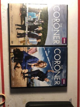 The Coroner : Dvd Set Season 1 & 2 Bbc Region 1 Usa Full Series Like Rare