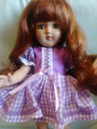 Toni Doll P90 14 " Tal.  Rare Long Red Hair.  Extra.