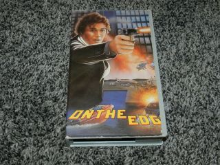 Rare Horror Vhs On The Edge Starring Anthony Steffen Mogul Communications Video