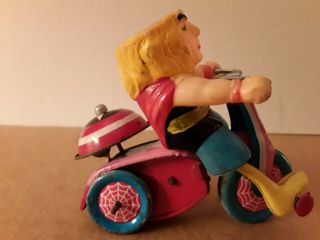 Rare Vintage 1968 Marx Marvel Comics Thor Hero Tricycle Tin Wind Up Toy