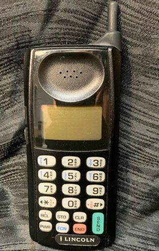 Rare Vintage Oem Lincoln Mark Viii Car Cell Phone 1997 - 1998 Accessory