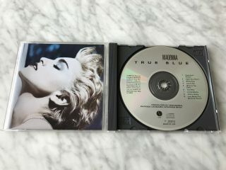 Madonna True Blue Cd Dadc Press Sire 9 25442 - 2 La Isla Bonita Rare Oop