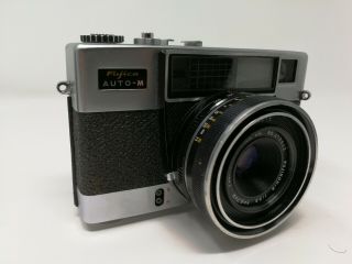 Fujica 35 Auto - M 1960s Rare 35mm Rangefinder Camera In Case