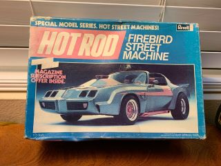 Vintage Revell Hot Rod Firebird Street Machine 7116 Rare 1995