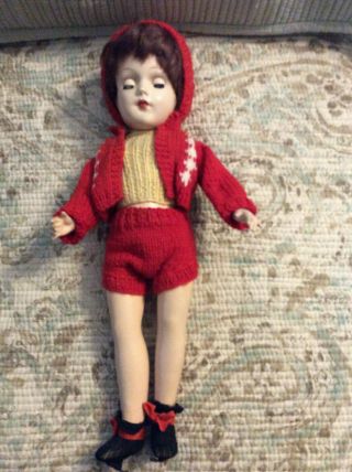 Vintage Mary Hoyer Doll - 15 Inches Tall - Hard Plastic