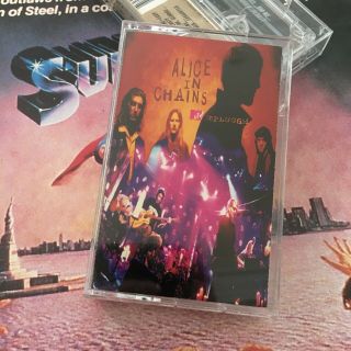 Rare 1990 Alice In Chains Mtv Unplugged Cassette Tape 90’s