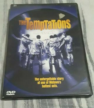 The Temptations (dvd,  1999) Rare Oop