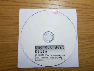 Way Out West Killa Rare Official Solaris Promo Cdr Vgc Trance Cd Orkidea