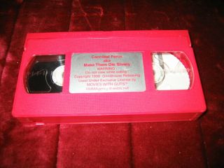 Cannibal Ferox - AKA Make Them Die Slowly - Uncensored Horror - Rare VHS 2