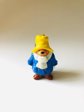 Paddington Bear 1978 Vintage Christmas Ornament Bear With Scarf Eden Toys