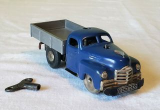 Early Schuco Toys Germany Wind - Up Varianto Lasto Truck 3042 40 