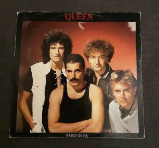 Queen - Radio Gaga - Rare Uk 12 " Vinyl Single Freddie Mercury