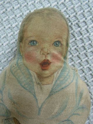 RARE Vintage 1930s Advertising GERBER BABY Doll Cloth Litho 8 