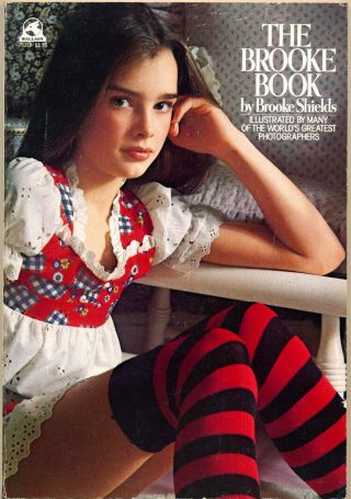 The Brooke Book By Brooke Shields Softcover 1st Edition Rare Wallaby Pocket 1978