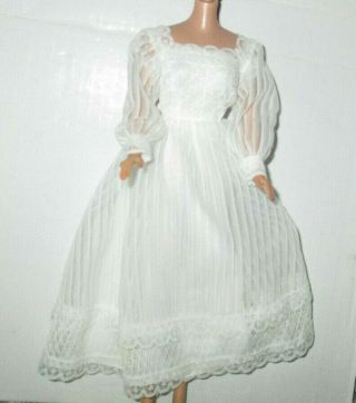 Vintage Barbie Superstar Era Wedding Dress