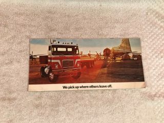 Rare 1969 Chevrolet Trucks Unique Dealer Sales Brochure 6 Page