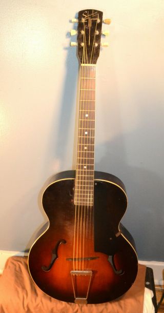 Vintage Silvertone 15&1/2 " Archtop Guitar 1940 