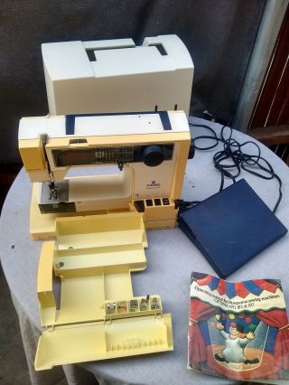 Husqvarna Viking Optima 185 Sewing Machine Rare Machine