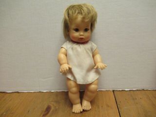 Small Ideal Doll 1964,  Baby Betsy Wetsy,  9 ".  Very Cute