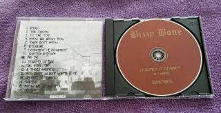 Bizzy Bone Evolution of Elevation The Originals CD 2007/Rare hard to find. 3