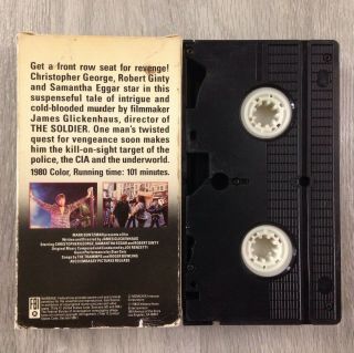 The Exterminator VHS 1983 RARE Embassy Home Video Release Cult Revenge 2