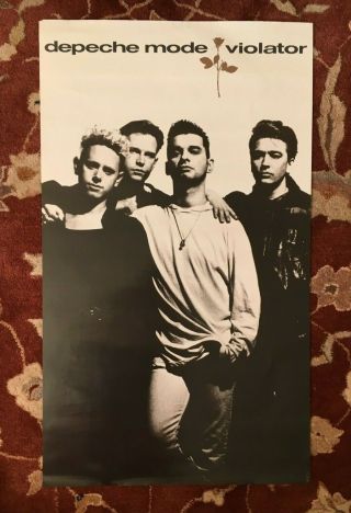 Depeche Mode Violator Rare Promotional Poster From 1990
