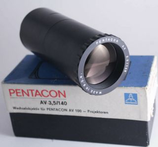 Pentacon Av 140mm F/3,  5 Projection Lens Bokeh 4/3 Nex Trioplan Diaplan Rare