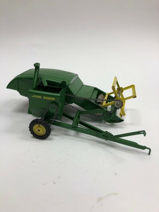 Rare Eska Carter John Deere Auger Pull Type Combine Model 30 Diecast Farm Toy