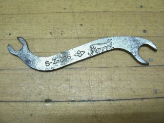 Vintage Ford Script Antique Car Wrench Tool Kit Model T A 5 - Z - 806