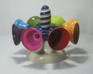 ✅b.  Toys Battat Piccolo Carousel Bells Rare Target Kids Musical Instrument