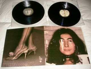 Yoko Ono Fly 2 - Lp 1971 Not Reissue Rare Poster Postcard All Apple Swbb 3380