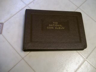 X Rare Old National Coin Album Silver Dollars 1921 - 1935