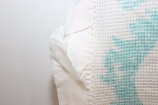 Rare Vintage1970 ' S Sesame Street Big Bird Cotton Thermal Baby Crib Blanket 3
