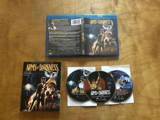 Army Of Darkness Blu Ray Scream Factory Collector 