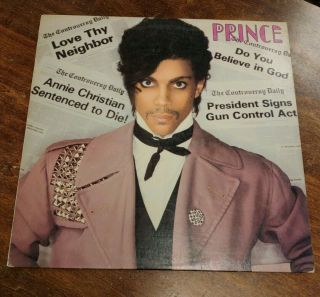 Prince - Controversy Vinyl Lp Pressing Rare Oop Nm