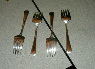 4 Antique Collectible Wm ROGERS & SON AA 6 