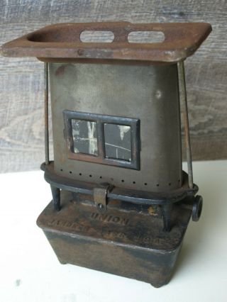 Antique Union Sad Iron Heater Complete