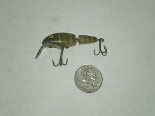 VINTAGE SPIN JOINTED CISCO KID FISHING LURE - 1 - 3/4 