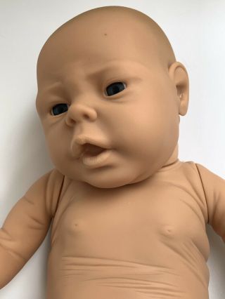 Vintage JESMAR Baby Boy Doll Anatomically Correct Realistic Reborn Made in Spain 3